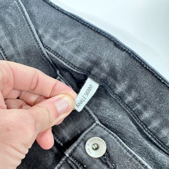 Rag and bone black skinny leg stretch jean 30 - Picture 5 of 11